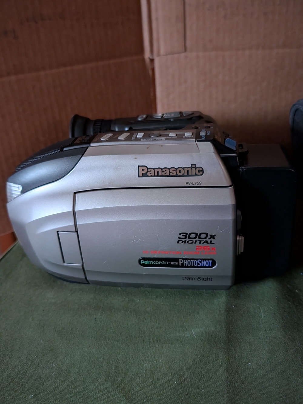 Panasonic Silver Portable Camcorder - PV-L759
